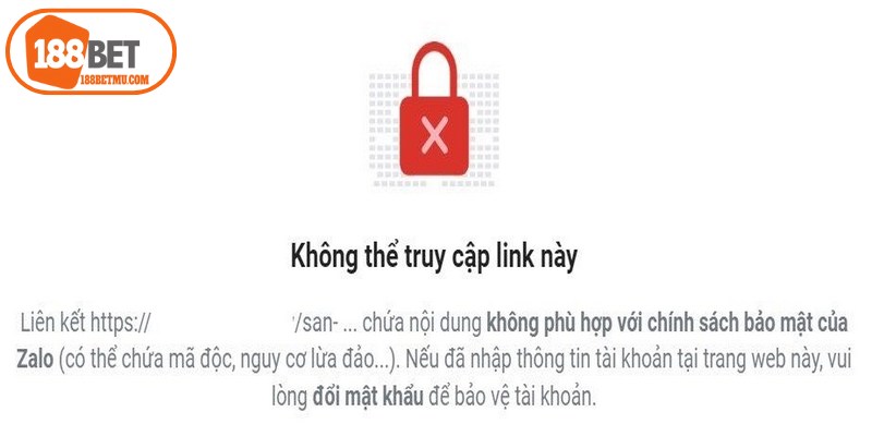 Liên hệ với bộ phận chăm sóc ngay khi 188BET bị chặn để được hỗ trợ